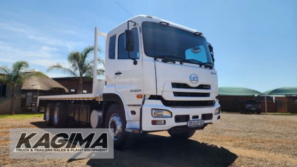 Used 2013 Nissan UD Quon CW26.370 Flat Deck for sale