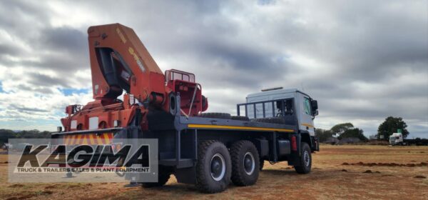 2009 Mercedes Benz Actros 3344 6x6 with Palfinger rear mounted crane - Image 9