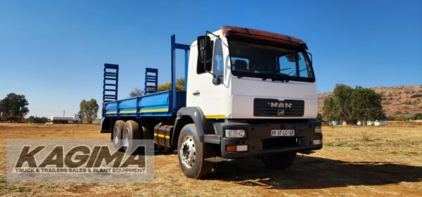 2006 MAN CLA28.280 Drop Side with rear Loading Ramps