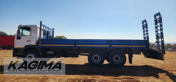 2006 MAN CLA28.280 Drop Side with rear Loading Ramps - Image 5