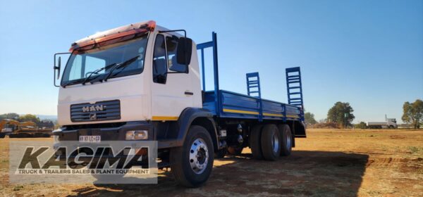 2006 MAN CLA28.280 Drop Side with rear Loading Ramps - Image 4